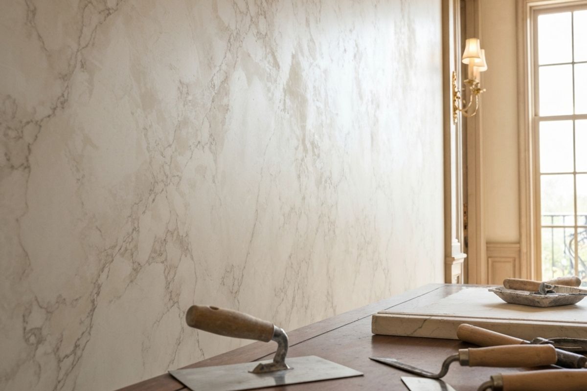 Peinture décorative stuc vénitien