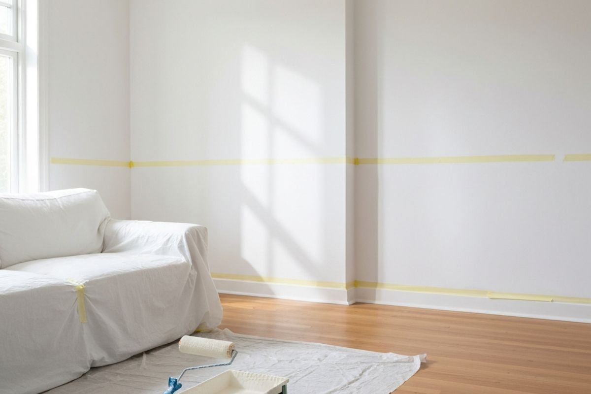 Peinture intérieure murs et plafonds à Fenouillet