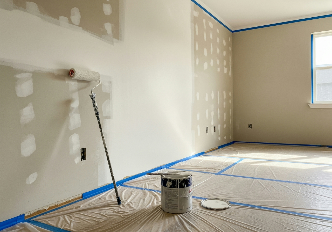 Chantier Peintre en bâtiment en cours à FENOUILLET à FENOUILLET
