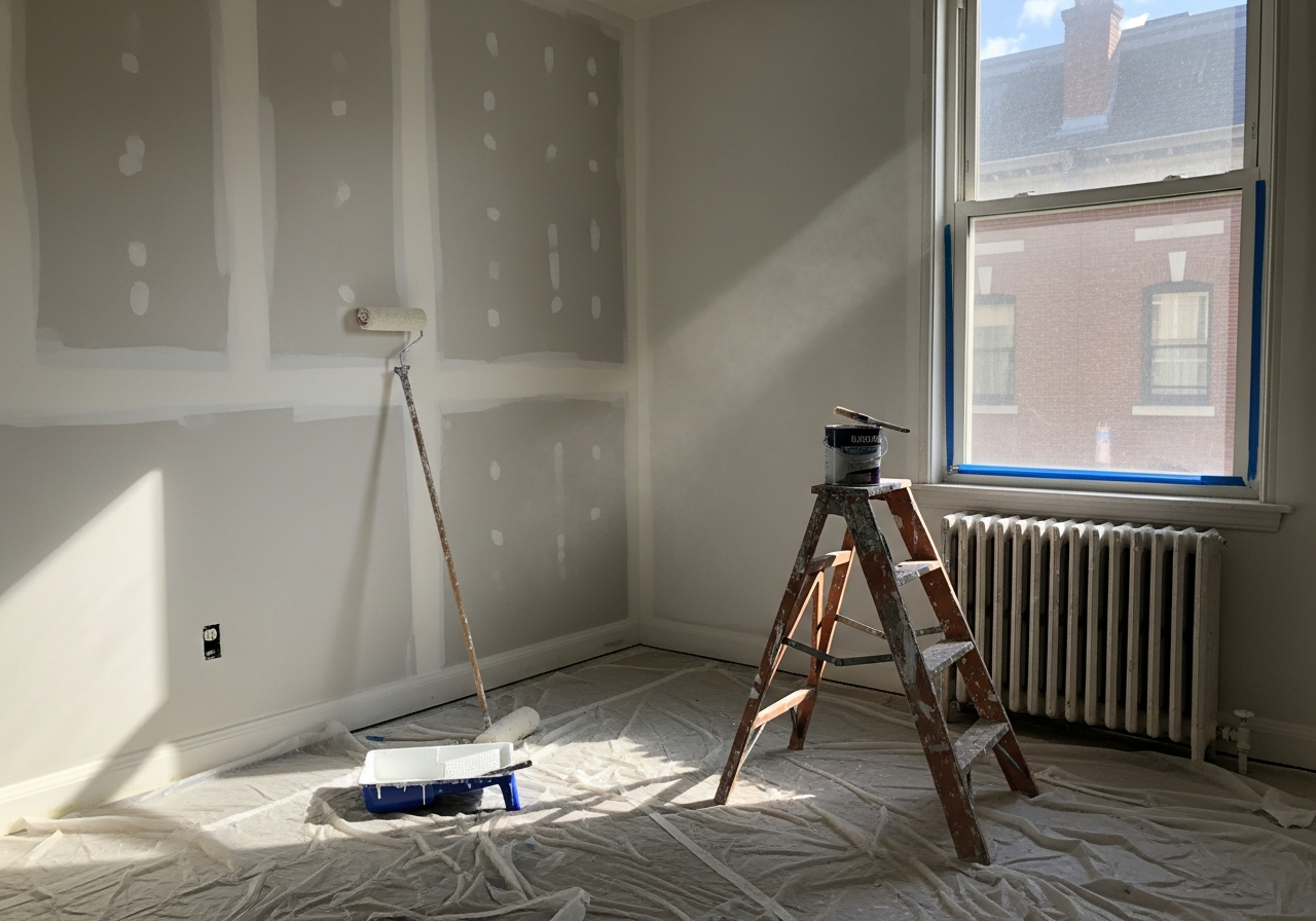 Chantier Peintre en bâtiment en cours à FENOUILLET à FENOUILLET