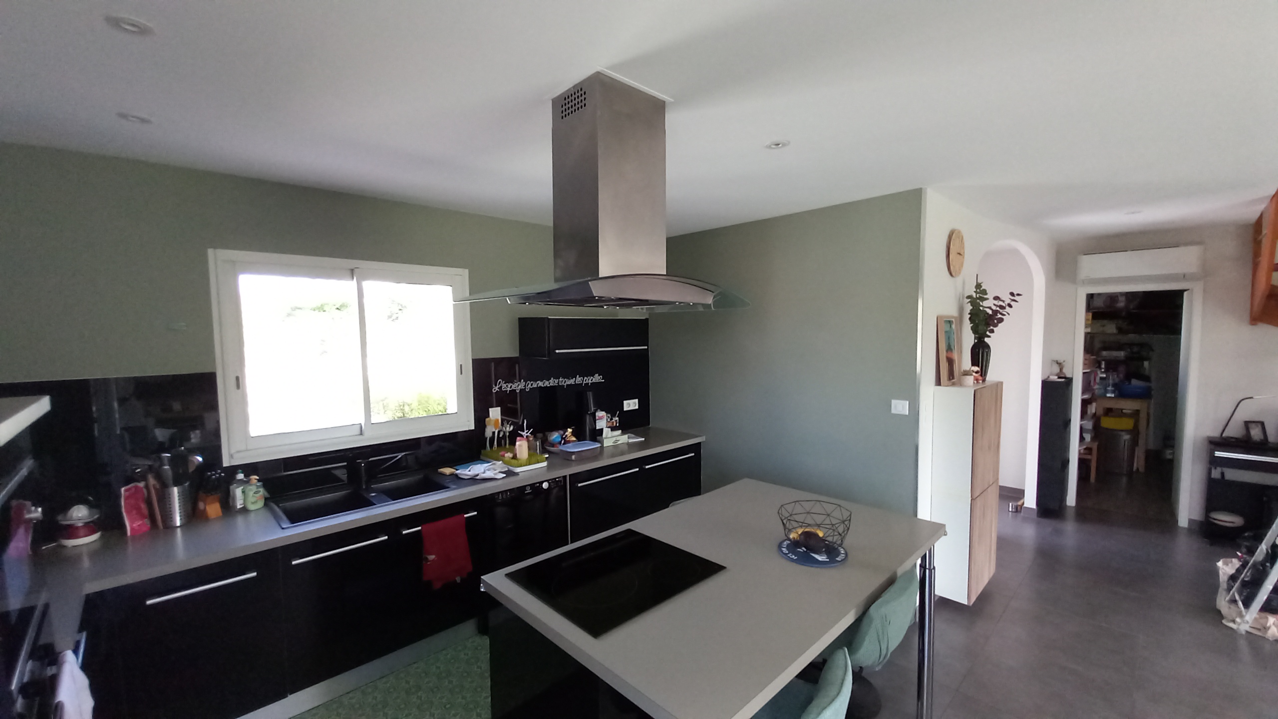 Renovation cuisine, salon, cage d'escalier — Grenade à Grenade