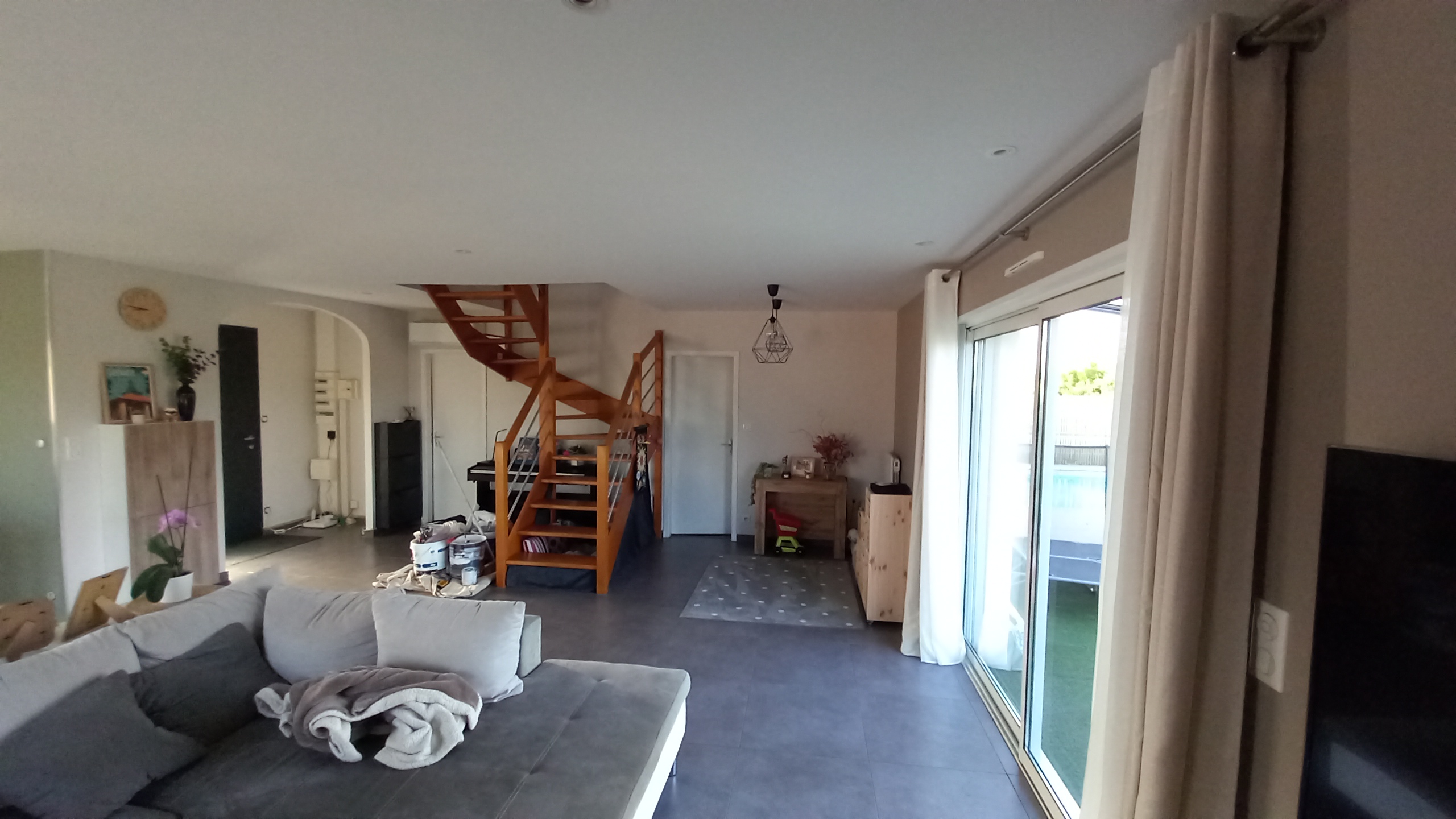 Renovation cuisine, salon, cage d'escalier — Grenade — photo 4